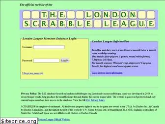 londonscrabbleleague.org