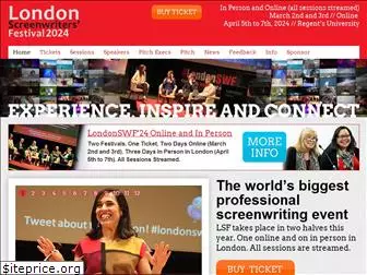 londonscreenwritersfestival.com