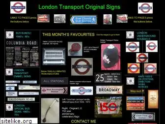 londontransportoriginalsigns.co.uk