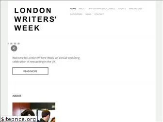 londonwritersweek.com