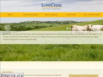 lonecreekcattleco.com