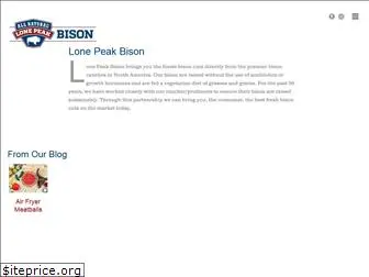 lonepeakbison.com