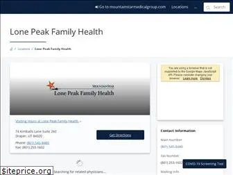 lonepeakprimarycare.com