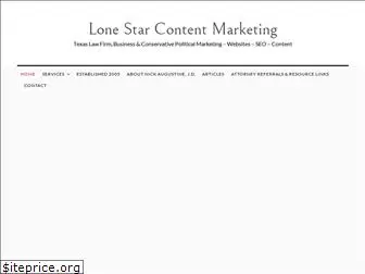 lonestarcontentmarketing.com