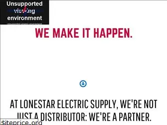 lonestarelectricsupply.com