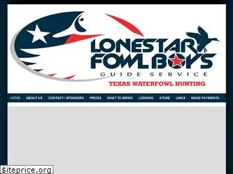 lonestarfowlboys.com