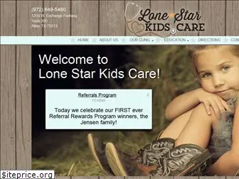 lonestarkidscare.com