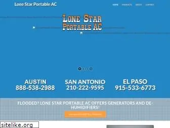 lonestarportableac.com