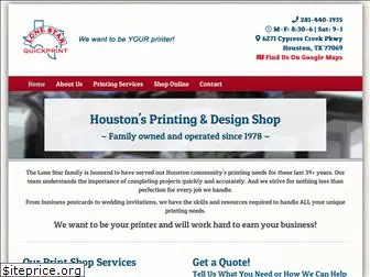 lonestarquickprint.com
