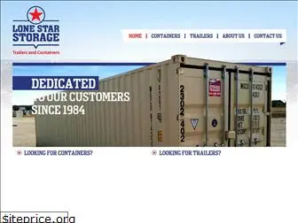 lonestarstoragetrailers.com