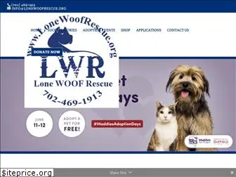 lonewoofrescue.org