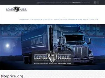 longhaultrucking.com