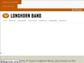longhornband.org