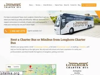 longhorncharterbus.com