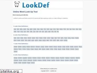 lookdef.com