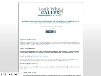 lookwhocalled.com