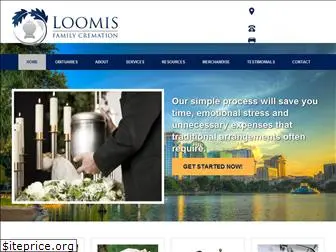 loomisfamilycremations.com