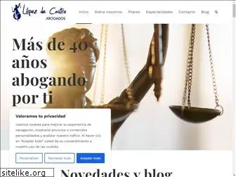 lopezdecastroabogados.com