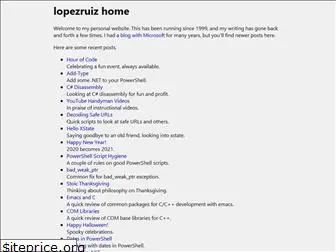 lopezruiz.net