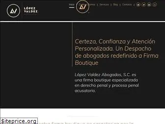 lopezvaldezabogados.com