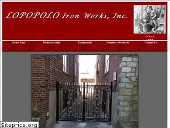 lopopoloironworkdesigns.com