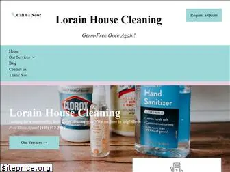 lorainhousecleaning.com