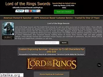 lordoftheringswords.com