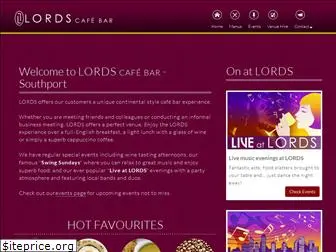 lordscafebar.co.uk