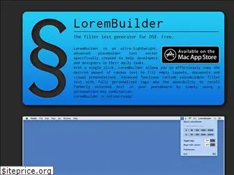 lorembuilder.com