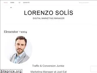lorenzosolis.com
