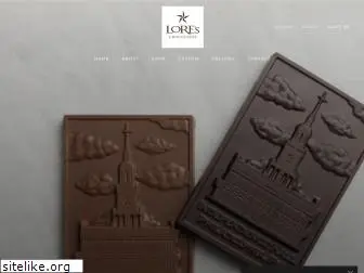 loreschocolates.com