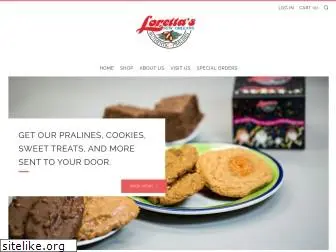 lorettaspralines.com