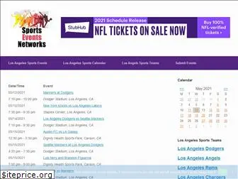 losangelessportsevents.com