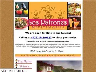 lospatronesmexicangrill.com