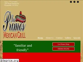 losprimosmexicangrill.com