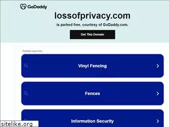 lossofprivacy.com