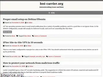 lost-carrier.org