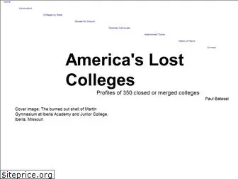 lostcolleges.com