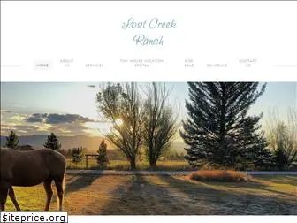 lostcreekranch.net