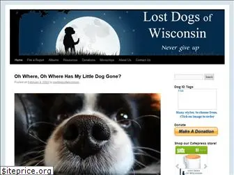 lostdogsofwisconsin.org