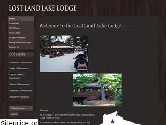 lostlandlakelodge.com
