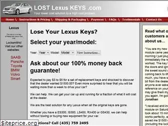 lostlexuskeys.com