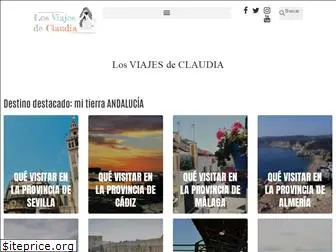 losviajesdeclaudia.com