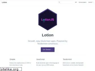 lotionjs.com