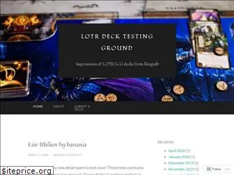 lotrdecktest.com