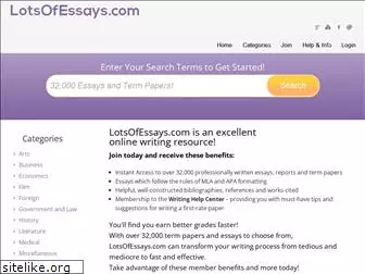 lotsofessays.com