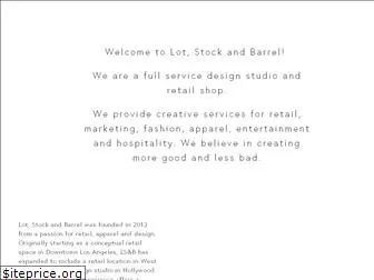 lotstockandbarrel.com