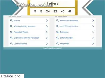 lotteries.net.au