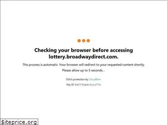 lottery.broadwaydirect.com