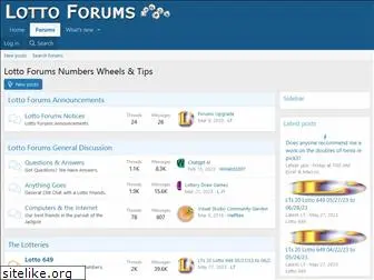 lottoforums.com